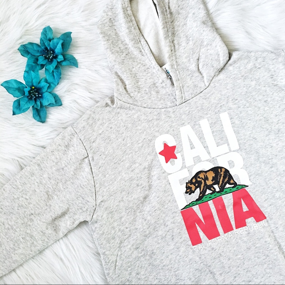 california republic gray sweater
